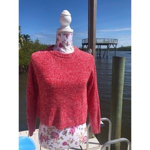 U.S. Polo Assn. pink sweater knit